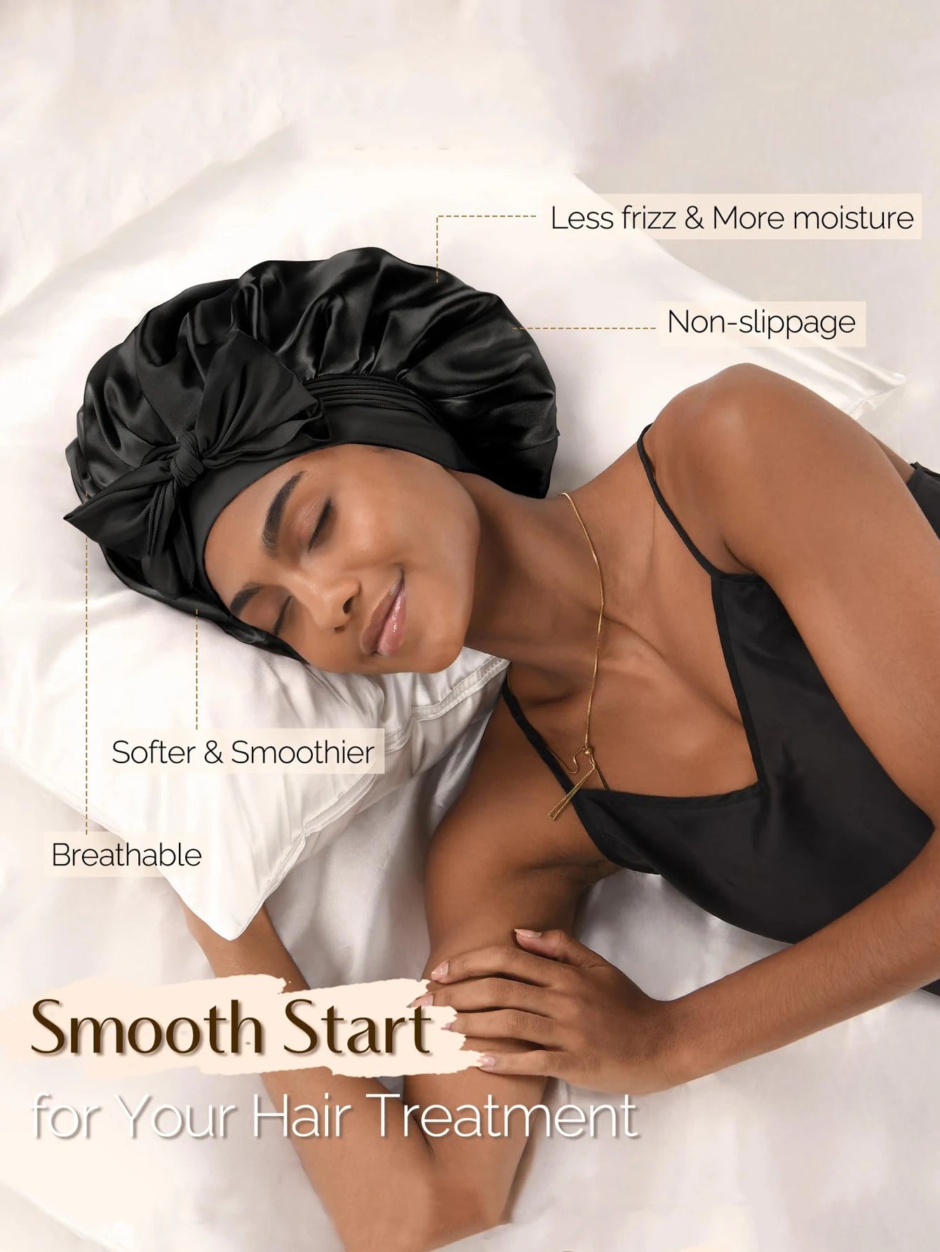 MyEasySleep™ Bonnet en soie